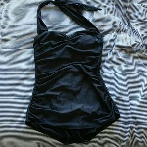 Black pin up bathing suit